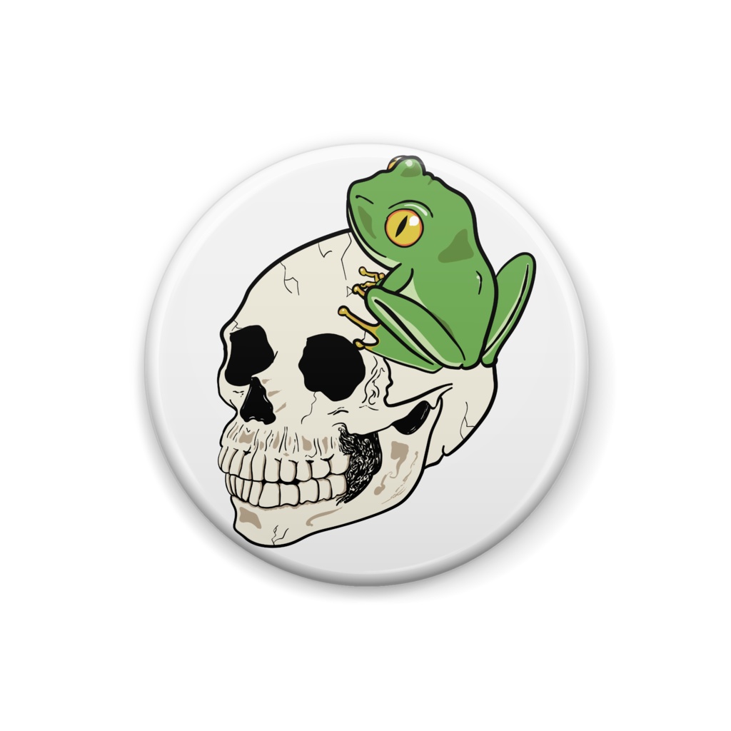 ドクロとカエル