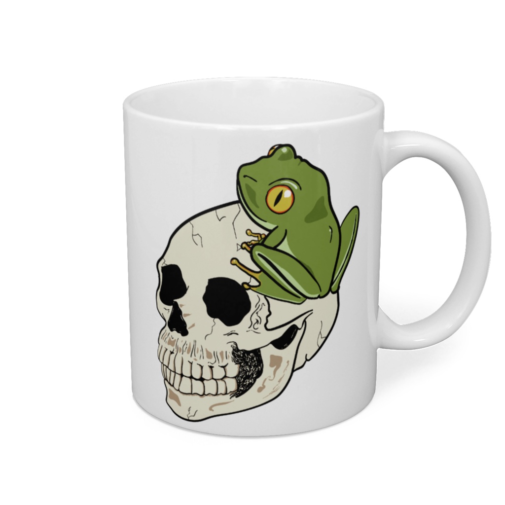 ドクロとカエル