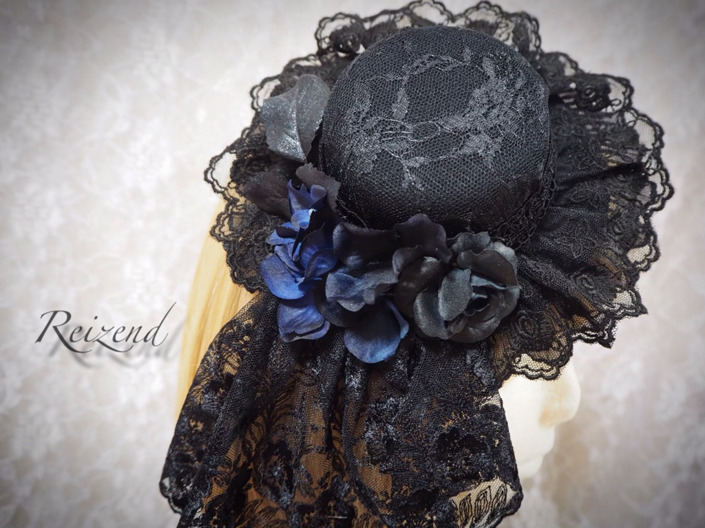 ブラックミニハット