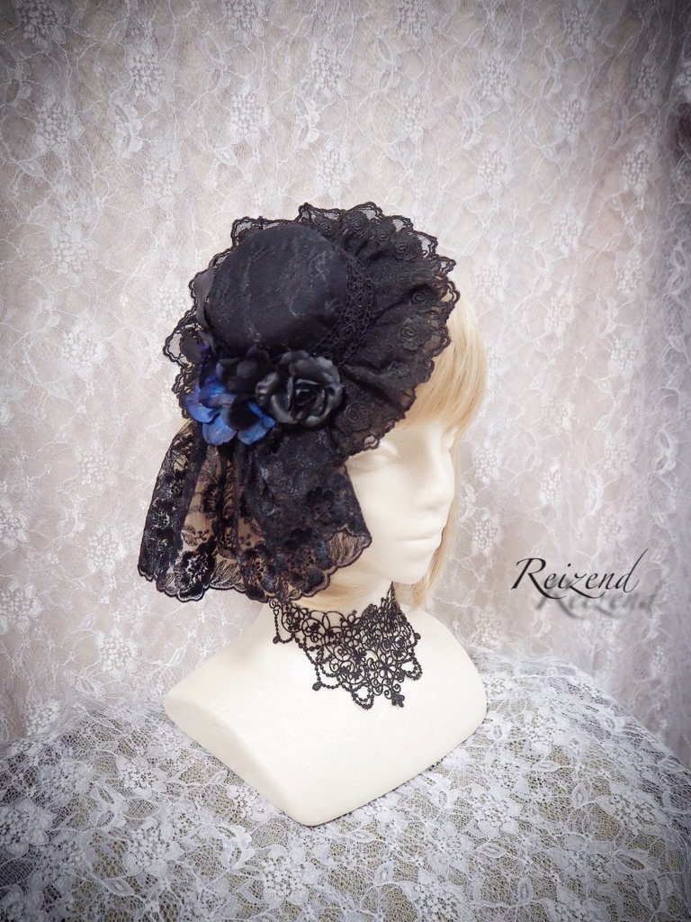 ブラックミニハット