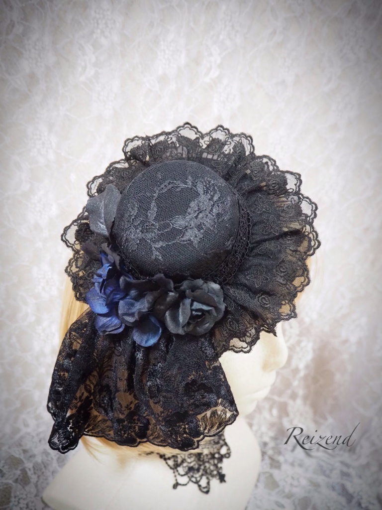 ブラックミニハット