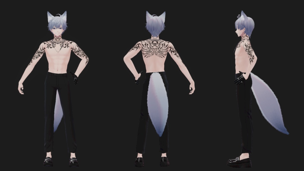 【『狛乃-Komano-』専用】トライバル柄風タトゥーテクスチャ