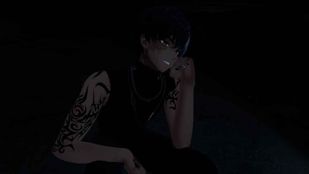 【『狛乃-Komano-』専用】トライバル柄風タトゥーテクスチャ