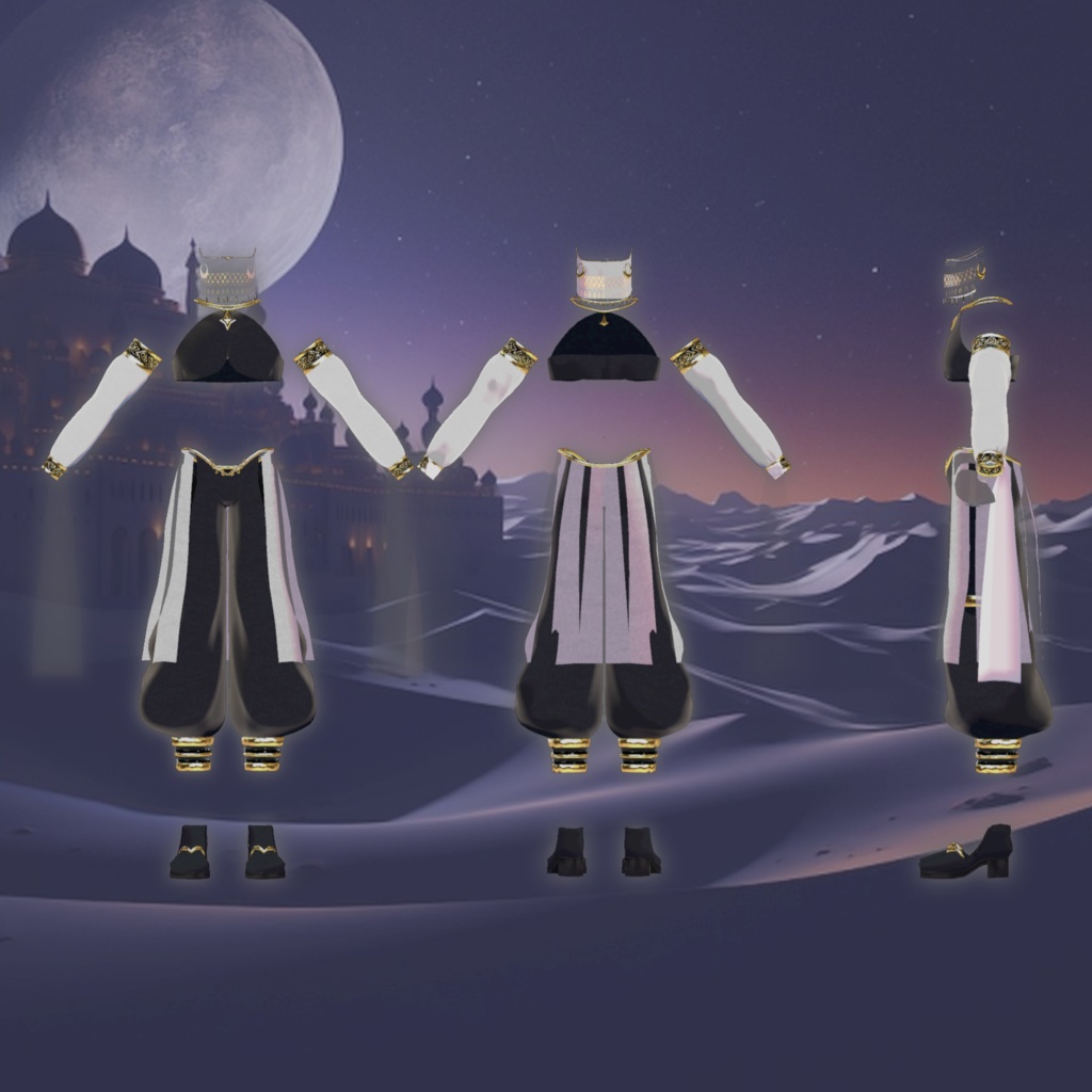 【2アバター対応】踊り子衣装