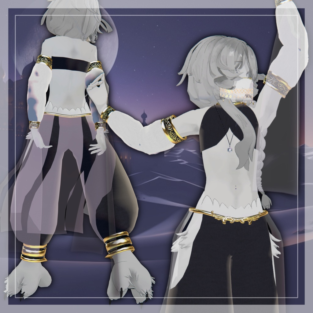 【『Mivuol/ミヴョル』対応】踊り子衣装