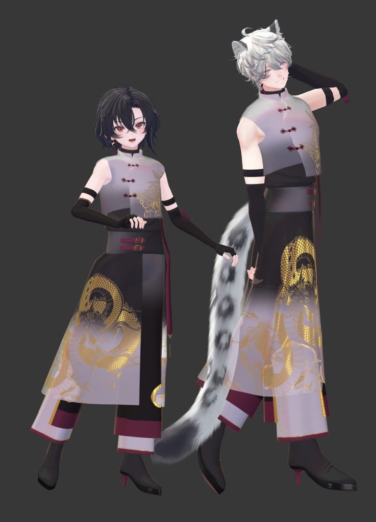 【4アバター対応】雲龍