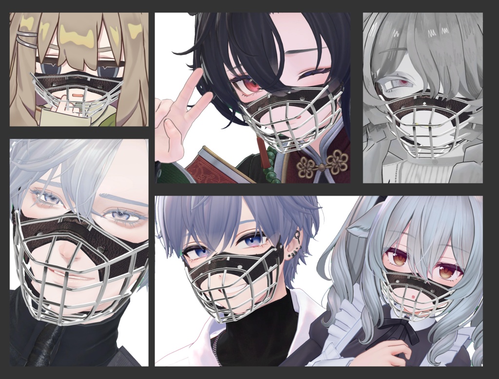 ★全アバター対応★simple Muzzle guard【14アバタープレ対応】