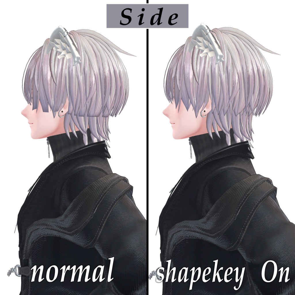 【3Ⅾヘアモデル】\ パッツン!! /【16アバター対応】