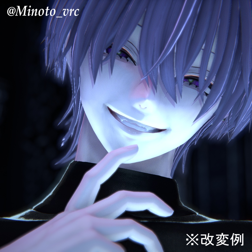 【3Ⅾヘアモデル】\ パッツン!! /【16アバター対応】