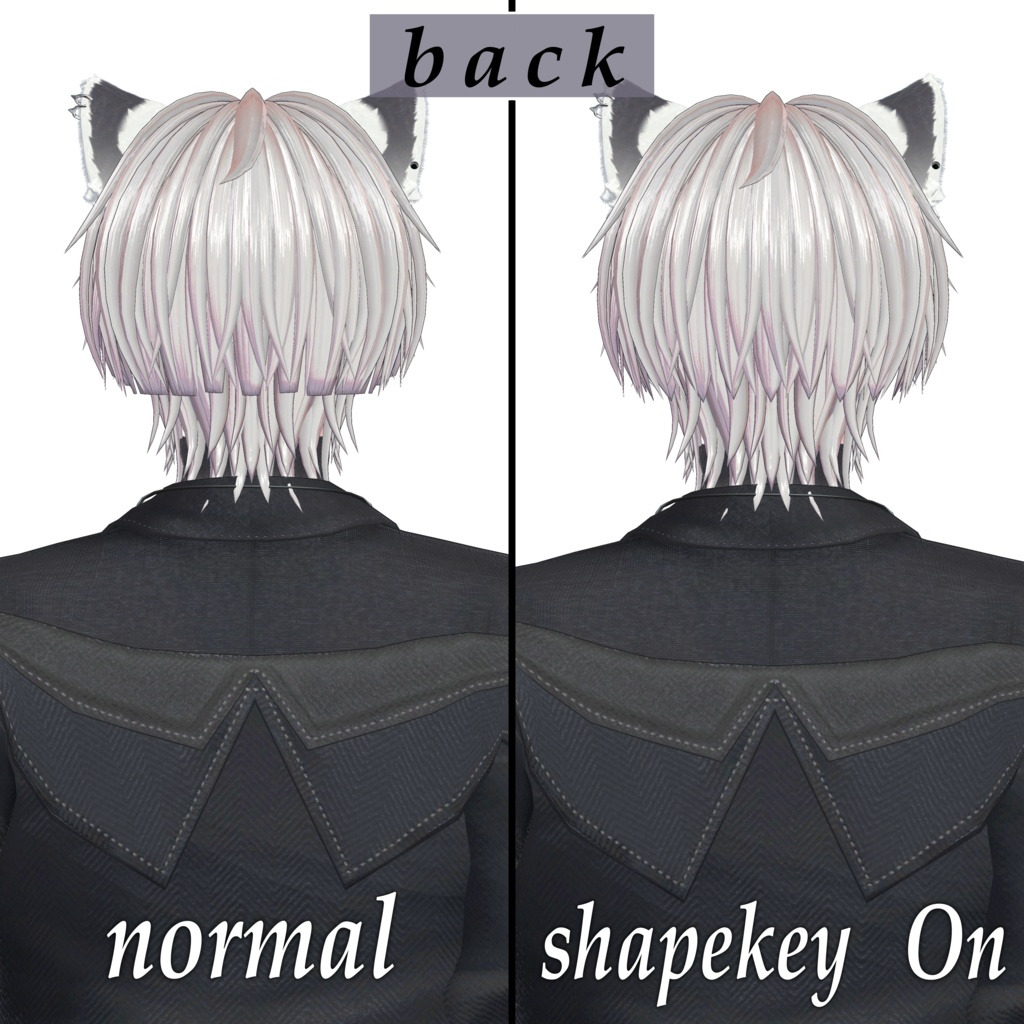 【3Ⅾヘアモデル】\ パッツン!! /【16アバター対応】