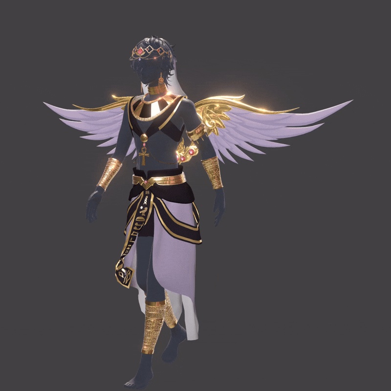 Sacred Eagle【VRC向けアバター衣装】