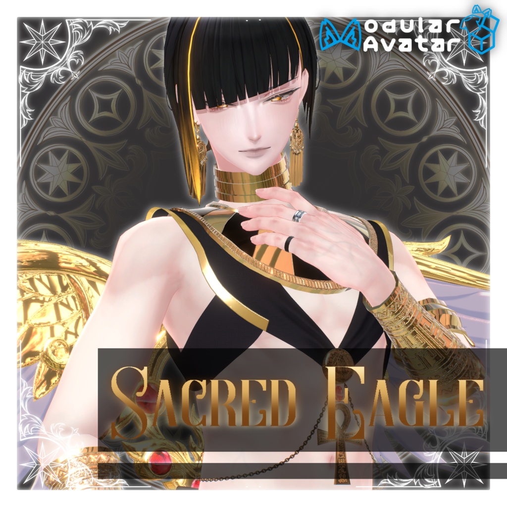 Sacred Eagle【VRC向けアバター衣装】