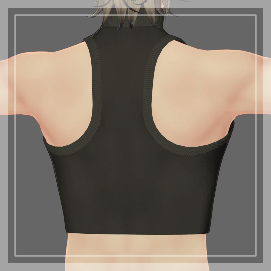 【斑霞君用】何となく作った服とへそピアス