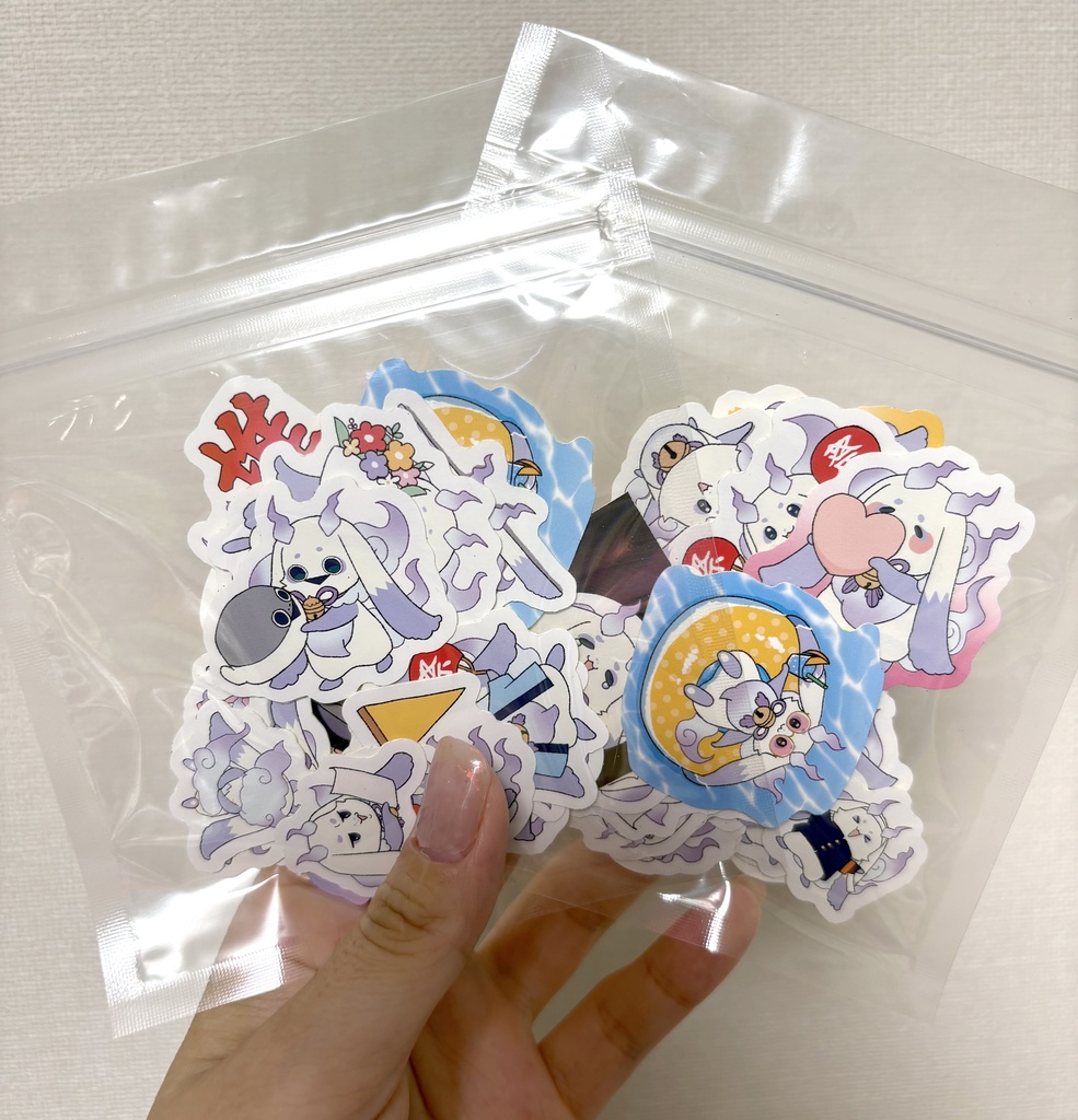 ちょまいっぱいフレークシール