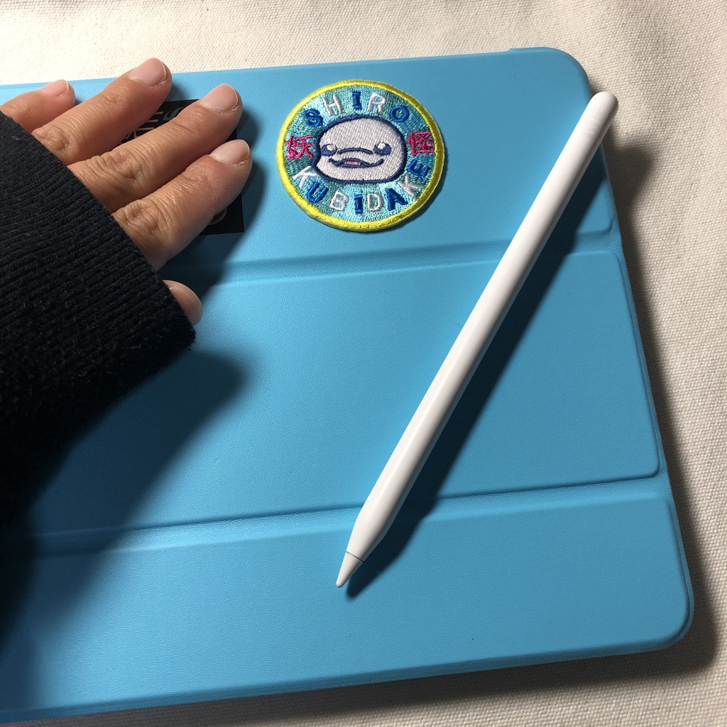 『妖怪シロくびだけ』ワッペン