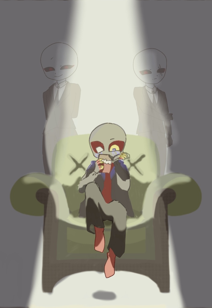 エラーくんとボディガードガネワイちゃん