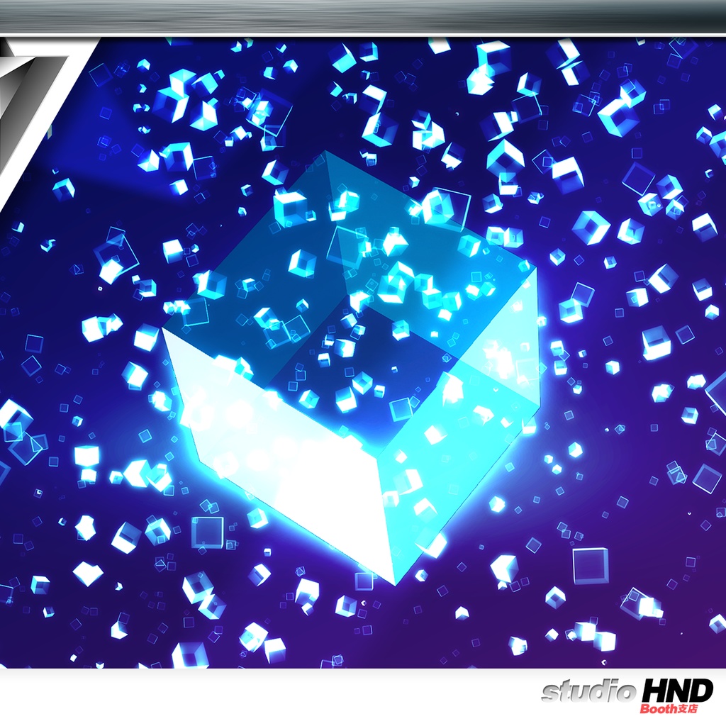 【VMMW】Photoshop用3Dキューブブラシ 2021 0515