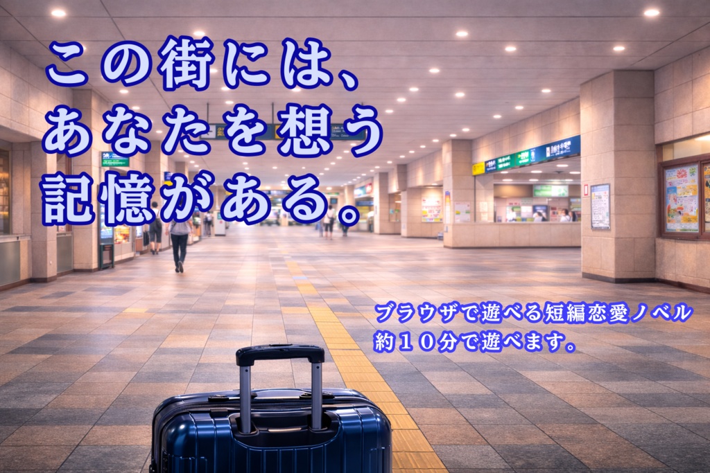 【無料】ブラウザ短編恋愛ノベル 記憶の街 ―君と紡ぐ恋―