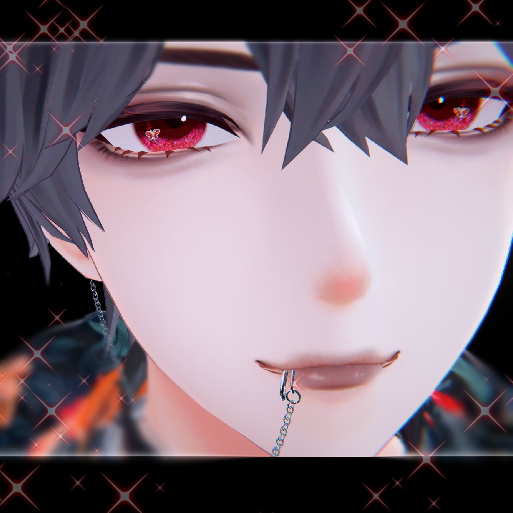 【無料/freeあり】水瀬専用 ホログラムバタフライアイ -幻蝶- | Hologram Butterfly Eyes【9色】