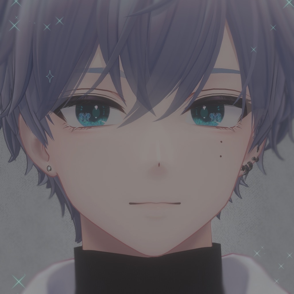 セール中✨【無料/freeあり】狛乃専用 ホログラムバタフライアイ -幻蝶- | Hologram Butterfly Eyes【9色】