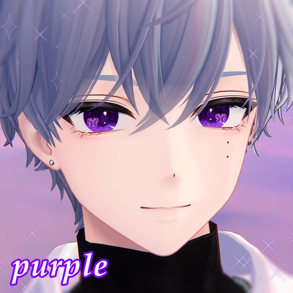 セール中✨【無料/freeあり】狛乃専用 ホログラムバタフライアイ -幻蝶- | Hologram Butterfly Eyes【9色】