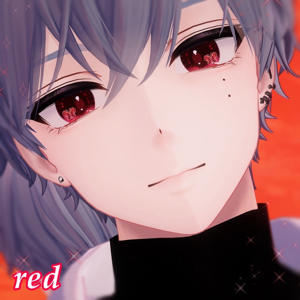 セール中✨【無料/freeあり】狛乃専用 ホログラムバタフライアイ -幻蝶- | Hologram Butterfly Eyes【9色】
