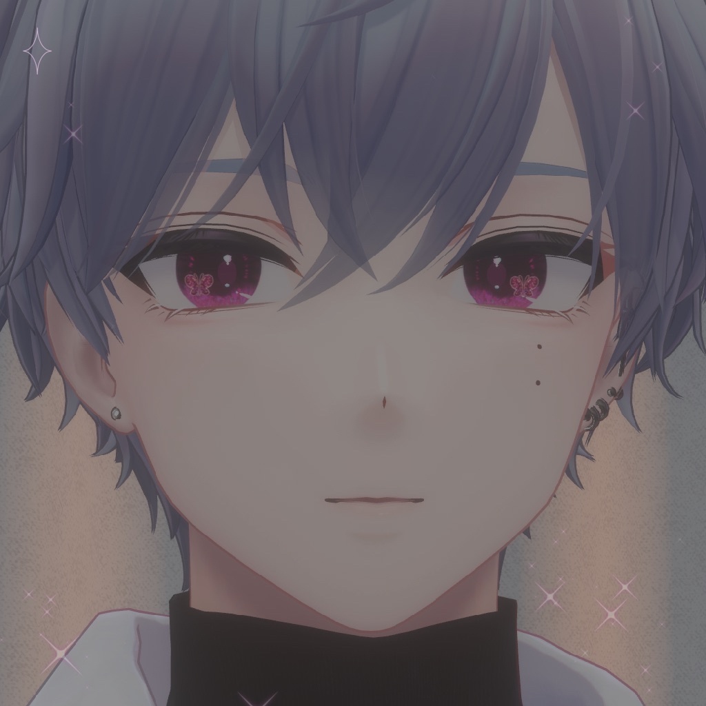 セール中✨【無料/freeあり】狛乃専用 ホログラムバタフライアイ -幻蝶- | Hologram Butterfly Eyes【9色】