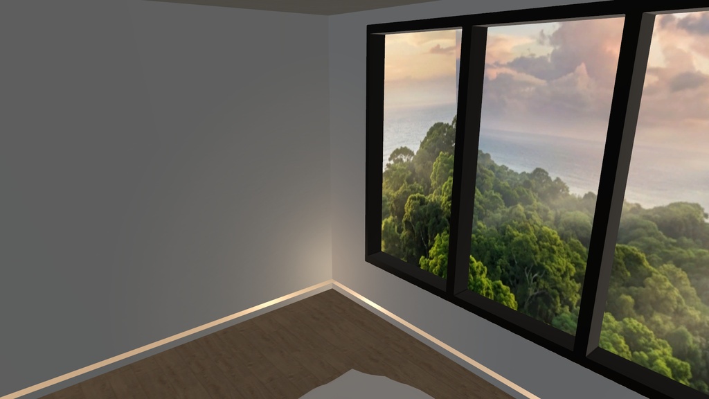 Nook - One Room -|VRChat Room Asset