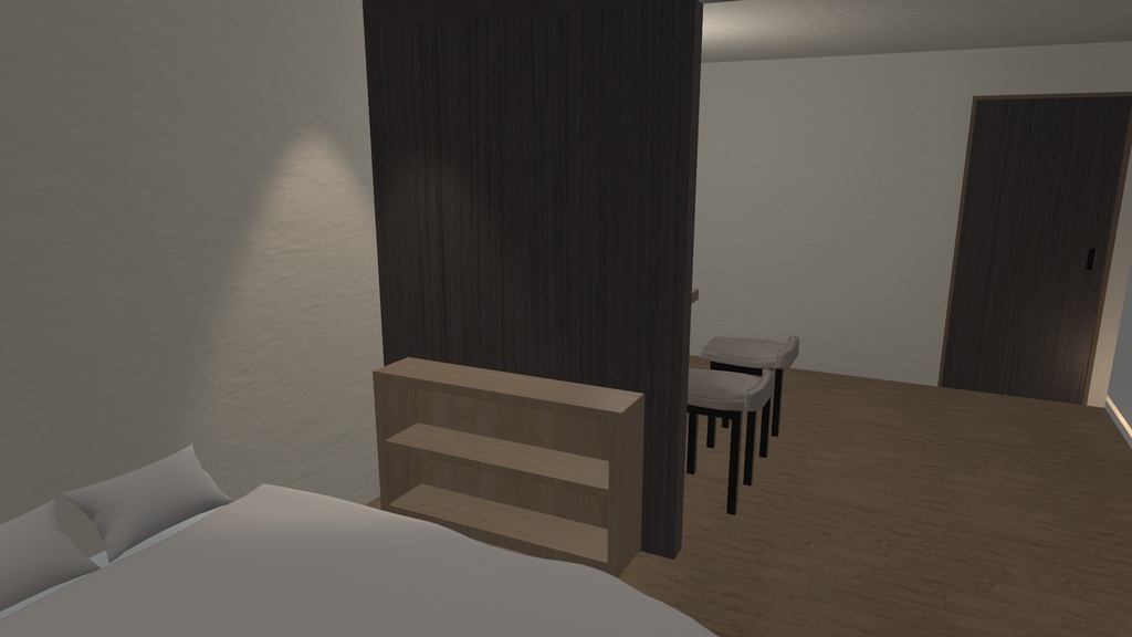 Nook - One Room -|VRChat Room Asset