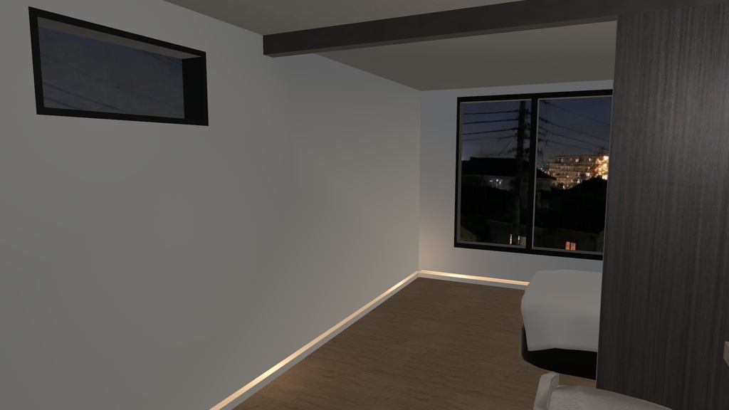 Nook - One Room -|VRChat Room Asset