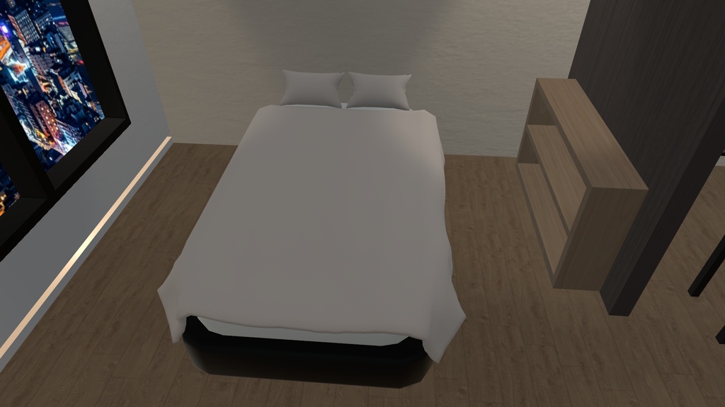 Nook - One Room -|VRChat Room Asset