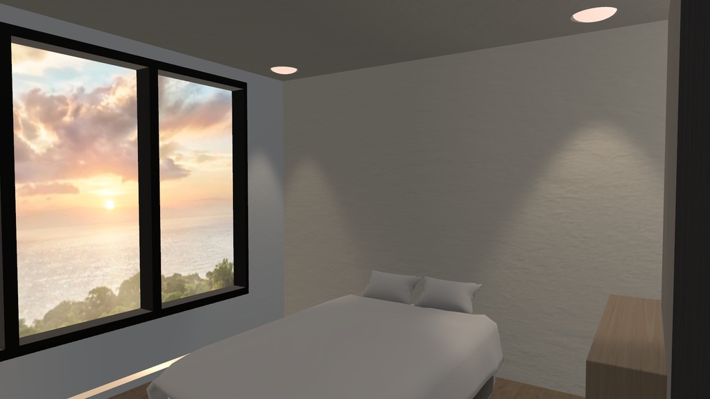 Nook - One Room -|VRChat Room Asset