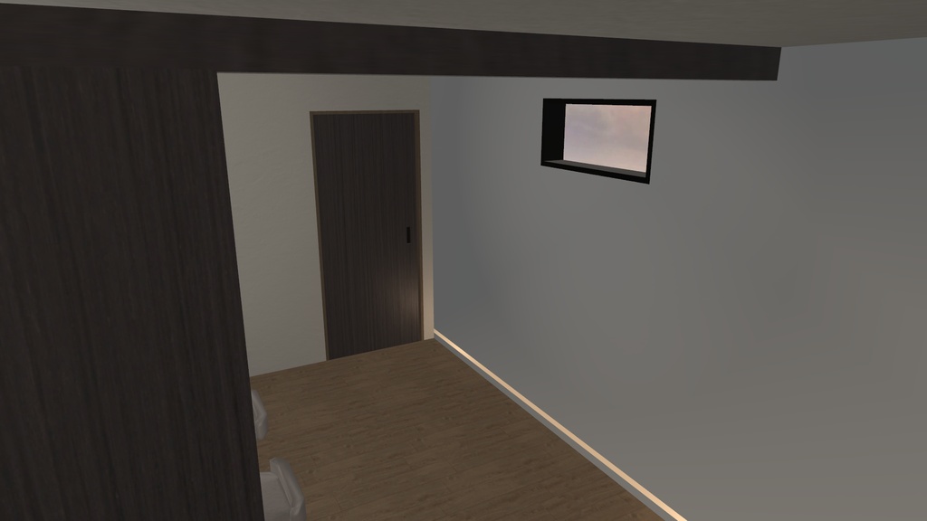 Nook - One Room -|VRChat Room Asset