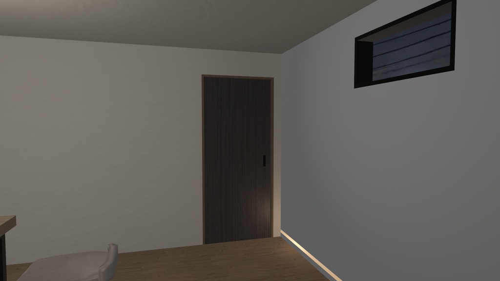 Nook - One Room -|VRChat Room Asset