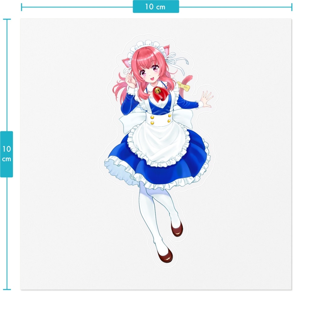 比那月ゆう ステッカー(キービジュアル)