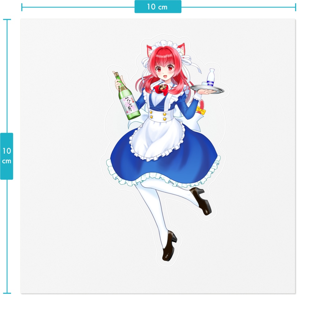 比那月ゆう ステッカー(2ndキービジュアル)