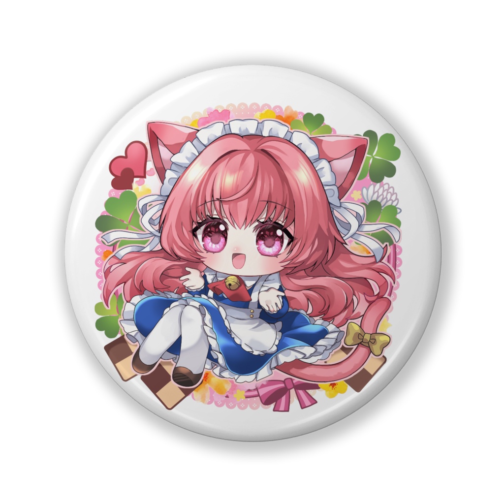 比那月ゆう シン・2周年記念缶バッジ