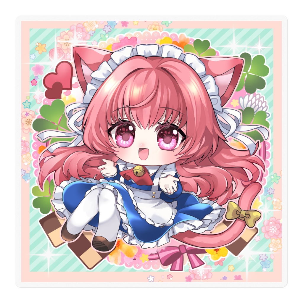 比那月ゆう　シン・２周年記念ステッカー①