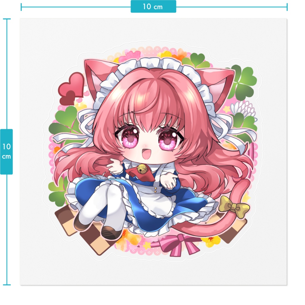 比那月ゆう シン・2周年記念ステッカー②