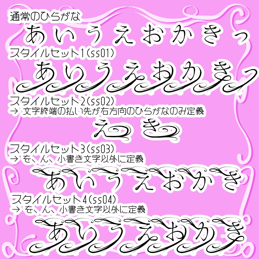 フォント ひらすわぷろ