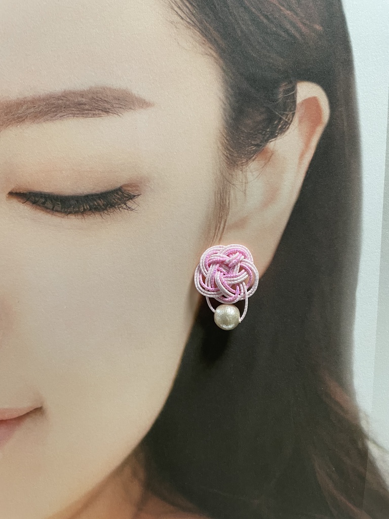 水引細工のピアス    pm-2