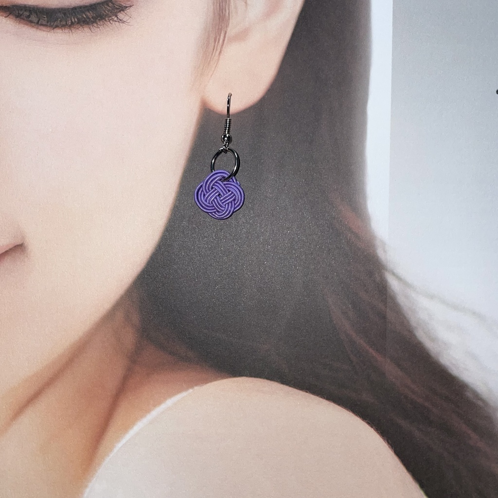 水引細工のピアス  pm-3