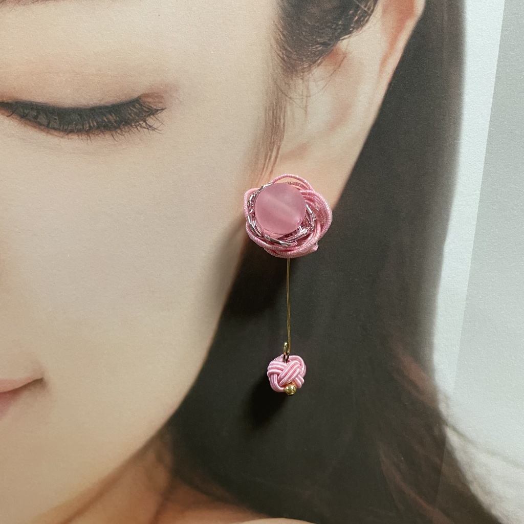 水引細工のピアス  pm-9