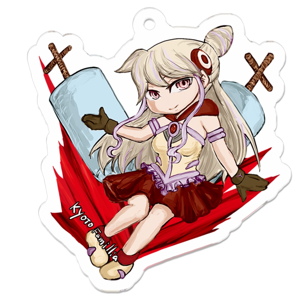 [伽家pkg]キョートアクリルキーホルダー