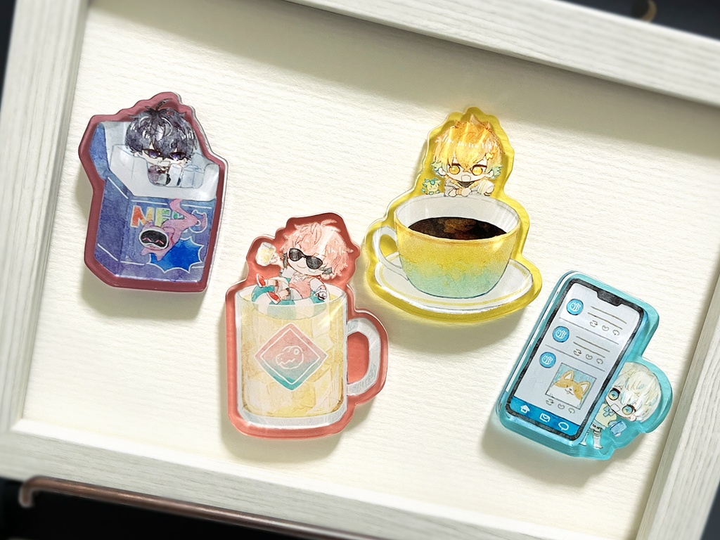 アクリルマグネット