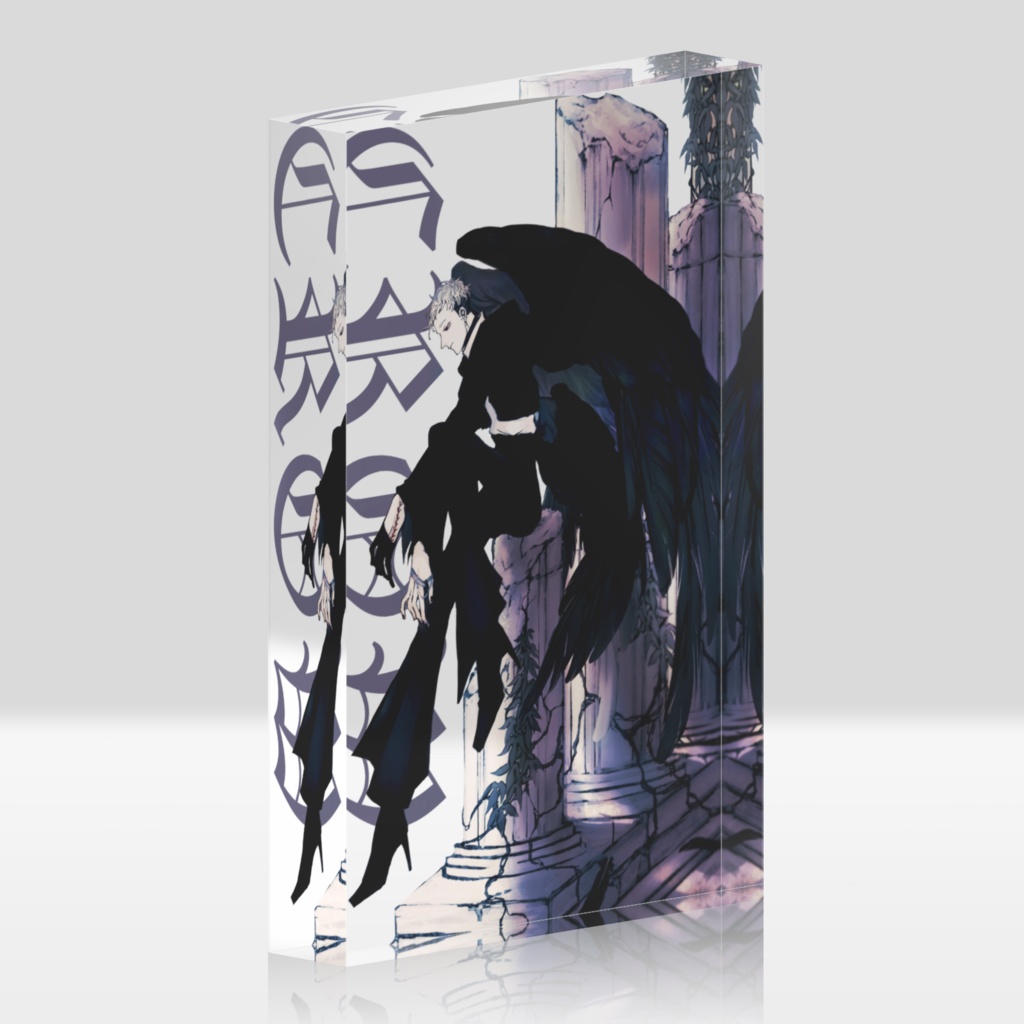 【アクリルブロック】カラスバ【オリジナル】