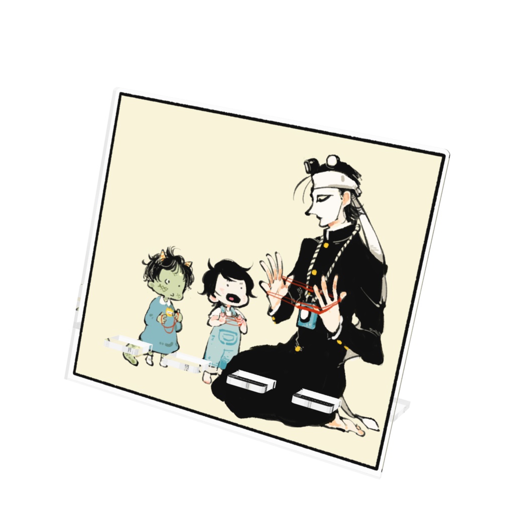 ちびっこアクリルスマホスタンド