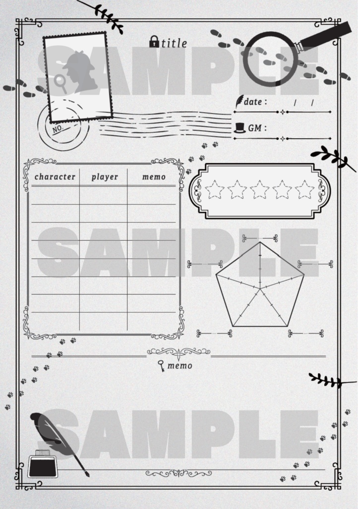 マダミス記録ノート(A5サイズ)