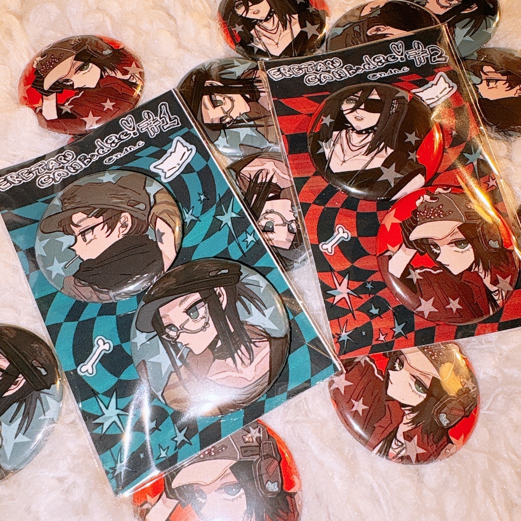 ♡缶バッジ2個セット♡全2種♡