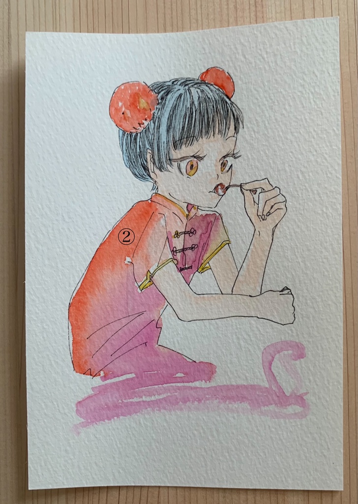 500円ドローイング②